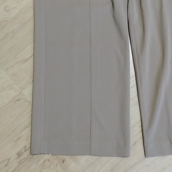 H Halston Wide Leg Trouser Pants Desert Camel M - Picture 7 of 14